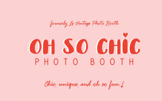 Oh So Chic Photo Booth - South Texas and RGV Photo Booth